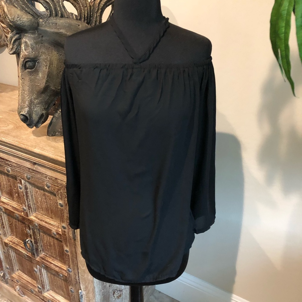 Black Lightweight Blouse